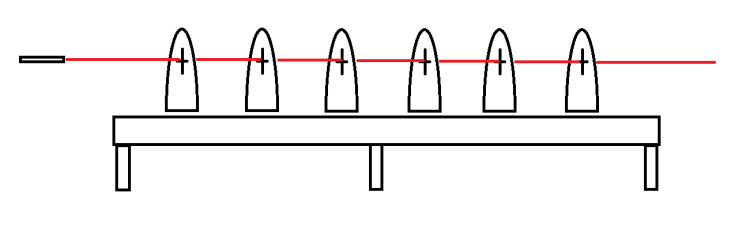 Figure 5 - Laser-aligned frames